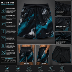 Shorts cargo pour hommes en gros, multi-poches, décontractés, utilitaires, pour l'extérieur, fabricant de vêtements personnalisés, shorts de sport sur mesure - Product Image 5