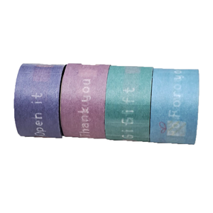 Venta al por mayor cinta de embalaje cinta Washi transparente impresión personalizada - Product Image 6