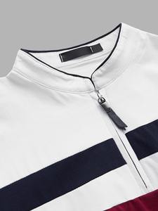 T-shirts de sport personnalisés pour hommes, col rond, manches courtes, pull en tricot, coton, séchage rapide, respirant, impression numérique couleur - Product Image 5