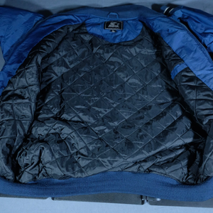 Chaqueta Personalizada Vintage Starter Azul Marino para Hombre, Talla Grande, Chaqueta Cortavientos con Cierre Completo, Estilo Y2K - Product Image 3