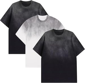 T-shirts oversize pour hommes, style vintage délavé, impression DTG personnalisée, coton, coupe ample, nouveaux designs. - Product Image 1