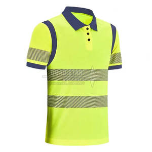 Chemises polo de travail en polyester, vêtements de sécurité, sur mesure, meilleures ventes, en vente - Product Image 4