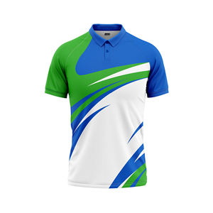 Polo unisexe Keepdri OEM/ODM personnalisé imprimé, en Spandex/Polyester, séchage rapide, respirant, anti-transpiration, extensible dans quatre directions, sans coutures - Product Image 1