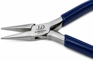 LUMINEX IMPEX LUB=113 <b>Long</b> <b>Nose</b> Stainless Steel Lightweight Smooth Work Polishing Pliers for Jewelry Making Bracelet Making DIY - Product Image 2