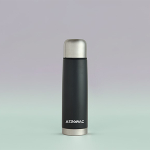 Recipiente térmico de acero inoxidable para bebidas, con asa ergonómica para llevar, ideal para oficina, viajes, fitness y actividades al aire libre. - Product Image 1