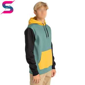 Hoodies à manches régulières légers avec poche kangourou, confortables, avec logo personnalisé imprimé, design unique, meilleur fournisseur - Product Image 4