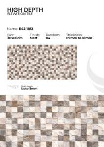 . Azulejos de Porcelana de Lujo 300x600mm Acabado Mate, Azulejos de Cerámica Elegantes para Paredes y Pisos, para Interiores y Exteriores Modernos - Product Image 4