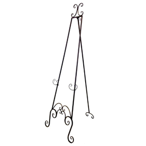 Classic Design Metal Clothing Organizer Standing Iron <b>Rack</b> Painted Single Tier 33x15x85cm for Wardrobe Storage - Product Image 4