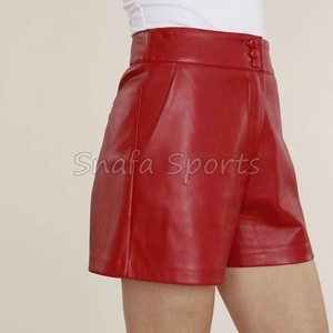Shorts de Cuero de Alta Calidad para Mujer, Shorts de Invierno con Cuero Transpirable a Precios de Mayoreo - Product Image 3