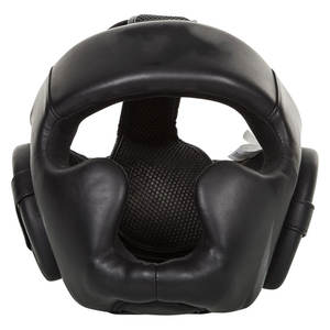 หมวกกันกระแทก Challenger 2.0 สีดำ/ไซส์เดียว น้ำหนักเบา ปรับได้ สำหรับชกมวยและ MMA พร้อมแผ่นโฟมความหนาแน่นสูง - Product Image 2