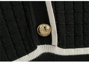 Nuevo Vestido de Punto Holgado de Verano para Mujer, Estilo Vintage, Ecológico, de Manga Larga, Cuello Vuelto, Largo Medio y Cintura Alta - Product Image 5