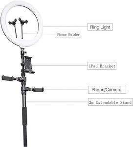 เครื่องถ่ายภาพ 360 องศา พร้อมแท่นกระจก ไฟ RGB รีโมทคอนโทรลผ่านแอพ และกระเป๋าเดินทาง - Product Image 2