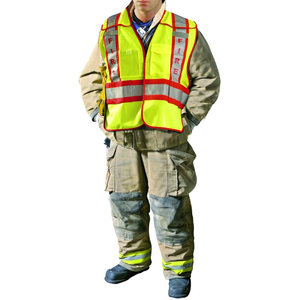 Gilet de sécurité durable haute visibilité, fabricant OEM, vente en gros, export, vêtements de protection industriels - Product Image 2