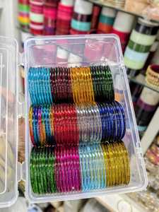 Bracelets en verre tendance/Chudiyan pour femmes et filles, taille et modèle personnalisables/Bracelet en résine style ange, artisanat en résine - Product Image 3