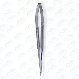 Tijeras Quirúrgicas Potts de Acero Inoxidable con Mango Redondo y Hojas Microfinas en Forma de V, 8 Pulgadas (20 cm) - Product Image 5