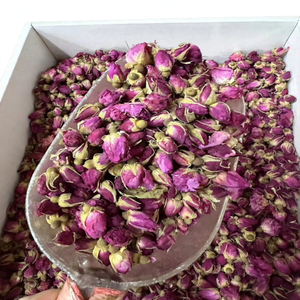 Bourgeons de roses rouges séchés biologiques naturels, roses de qualité supérieure, pour le nettoyage de la peau, usage cosmétique, décoratif, artisanat, sac - Product Image 1