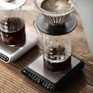 Premium Precision <b>Coffee</b> Brewing Scale with Continuous <b>Liquid</b> Flow Readout and Automatic Timing - Product Image 3