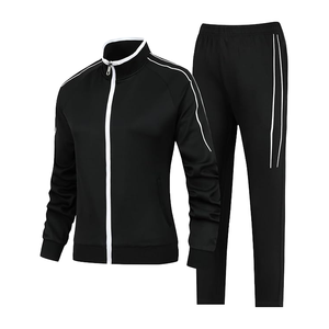 Conjunto de Chándal Personalizable para Hombre con Capucha, Estilo Urbano, de Algodón Estampado Sólido, Forro Polar de Alta Calidad, para Maternidad - Product Image 1