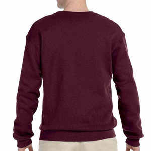 Sudadera Lisa de Algodón Grueso de la Mejor Calidad para Hombre, Sudadera Oversize de Felpa con Cuello Redondo - Product Image 2