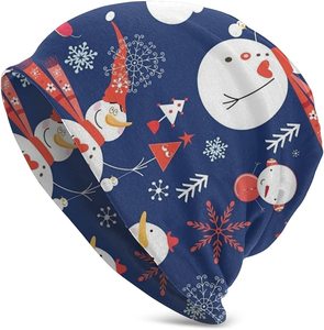 Bonnet en laine tricoté surdimensionné tendance pour homme de haute qualité, avec logo brodé personnalisé, unisexe, pour la course à pied - Product Image 6