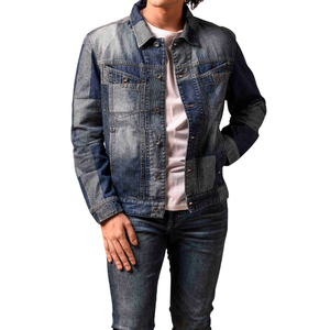Chaqueta Vaquera Casual de Invierno para Hombre, 100% Algodón, Cómoda, Venta al por Mayor, Personalizable, Muestra Gratuita, la Mejor Calidad - Product Image 1