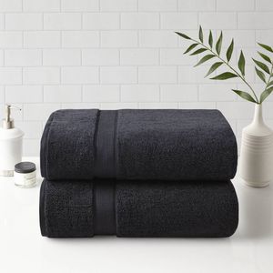 Asciugamani da Bagno Ultra Morbidi 100% Cotone 34x68" 2 Pezzi - Assorbenti e Pratici - Product Image 4