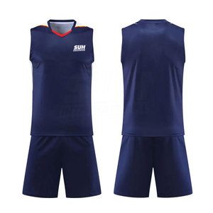Uniforme de Voleibol Transpirable de Primera Calidad, Personalizable, Servicio OEM, Conjunto para Adultos Unisex, Camiseta y Pantalones Cortos de Voleibol - Product Image 1