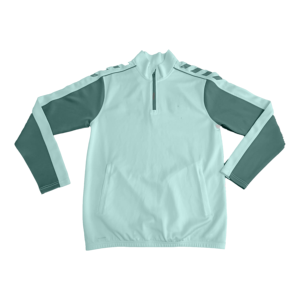 Veste de sport pour homme à col zippé, coupe classique, en polyester, avec poches, idéale pour le printemps - Product Image 4