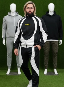 Survêtement polaire deux pièces pour homme Lexical Industries, personnalisable avec logo, en molleton épais, 100 % coton écologique, extensible dans les quatre sens - Product Image 2