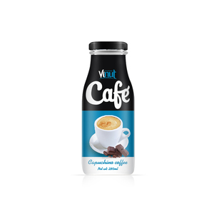 Café instantáneo de capuchino en caja de 280ml de Vietnam, bebida helada dulce y amarga con sabores de crema y frutas, certificado Halal - Product Image 2