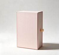 Boîte cadeau de luxe personnalisée en deux parties rigides pour parfum avec doublure en satin, emballage cosmétique et de parfum avec logo personnalisé, vente en gros