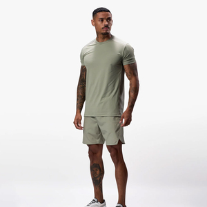 Premium Summer Casual Print T-Shirt Short <b>Set</b> 100% Cotton Breathable Fabric Comfortable Fit Stylish Look Modern Lifestyle Wear - Product Image 3