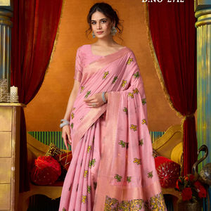 Colección de Sarees de Seda para Bodas al por Mayor, Sarees Nupciales Exquisitos con Intrincados Trabajos de Zari y Diseños Tradicionales - Product Image 1