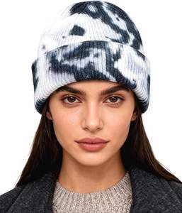 Vente en gros de casquettes et bonnets personnalisés, bonnets en crochet avec impression intégrale, bonnets tie-dye, bonnets tricotés pour 2026 - Product Image 3