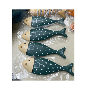 Figurine de poisson en bois écologique faite à la main, sculptée sur mesure, décoration murale nautique côtière pour la maison - Product Image 5