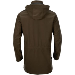 New Arrival 2026 Men's Brown Soft Shell Hooded <b>Jacket</b> Full Sleeve Waterproof Outdoor Wear Autumn Adult Size - Product Image 2