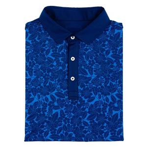 Nesta Sports High Quality Men’s Performance Golf Polo Shirt Embroidered Sublimation 88% Polyester 12% Spandex <b>3</b>-Button Custom - Product Image 3