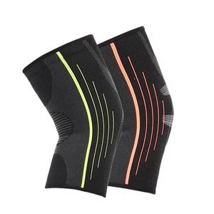 Rodilleras de tela transpirable para levantamiento de pesas, diseñadas para entrenamientos potentes de piernas, que garantizan un soporte seguro para las rodillas en cada sesión hoy. - Product Image 6