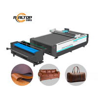 Realtop 2516 carte pvc caoutchouc nouvelle étiquette numérique automatique pvc carte découpeuse vinyle cutter traceur