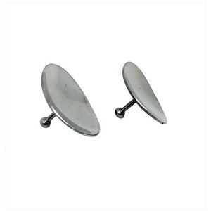 Protector ocular de acero inoxidable de calidad hospitalaria para protección ocular durante el tratamiento oftalmológico - Product Image 1