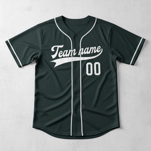 Maillot de baseball personnalisé OEM, uniforme d'équipe, t-shirt de sport avec logo personnalisé, fabricant pour commandes en gros - Product Image 4