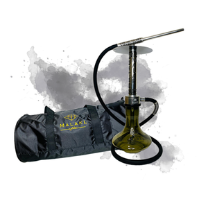 Ensemble de chicha Malaki Luxury Russian Olive Green Edition 45cm avec sac de transport - Vente en gros - Product Image 5