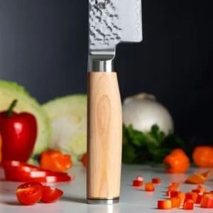Couteaux de chef professionnels en acier inoxydable, couteaux de cuisine, vente en gros, logo personnalisé, durables, pour la préparation des aliments dans les restaurants - Product Image 4