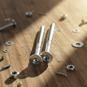 เหล็กกล้าคาร์บอนชุบนิกเกิลเคลือบออกไซด์สีดำ เกรดอุตสาหกรรม คลาส 4.8 6.8 เมตริก/นิ้ว หัวจม ขันเกลียวแบบต๊อกซ์ เกลียวหยาบ ขันเองได้ - Product Image 1