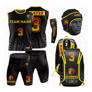 Ensembles 7v7 en gros – Offre Spéciale – Tenues d'équipe réversibles personnalisées pour jeunes – Kits 7 sur 7 avec manchons, bandeaux et sacs – Sublimation - Product Image 4