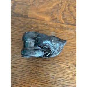 Vintage Metal Bird Napkin Ring Holder Free <b>Standing</b> Decorative Tablepiece - Product Image 2