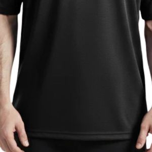 เสื้อยืดโอเวอร์ไซส์สีดำสำหรับผู้ชาย ไซส์ 26 ผ้าฝ้ายพรีเมียม ระบายอากาศได้ดี นุ่ม สวมใส่สบาย ทรงหลวม เหมาะสำหรับออกกำลังกาย ฟิตเนส ลำลอง สตรีทแวร์ รับผลิตแบบ OEM ODM - Product Image 6