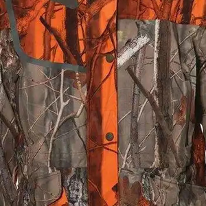 Veste de chasse d'extérieur camouflage à imprimé frontal, softshell imperméable unisexe à manches longues pour l'hiver - Product Image 6