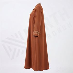 Último Estilo, Abaya Personalizada de Secado Rápido para Mujer, Vestido Musulmán Cómodo de Primera Calidad, Ropa Modesta de Moda al por Mayor - Product Image 3