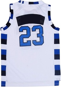 Camiseta de Baloncesto para Hombre, Sin Mangas, Malla Transpirable, Número 23, Impresión por Transferencia Térmica, Ropa Deportiva para Toda Temporada, Diseño Frontal - Product Image 3